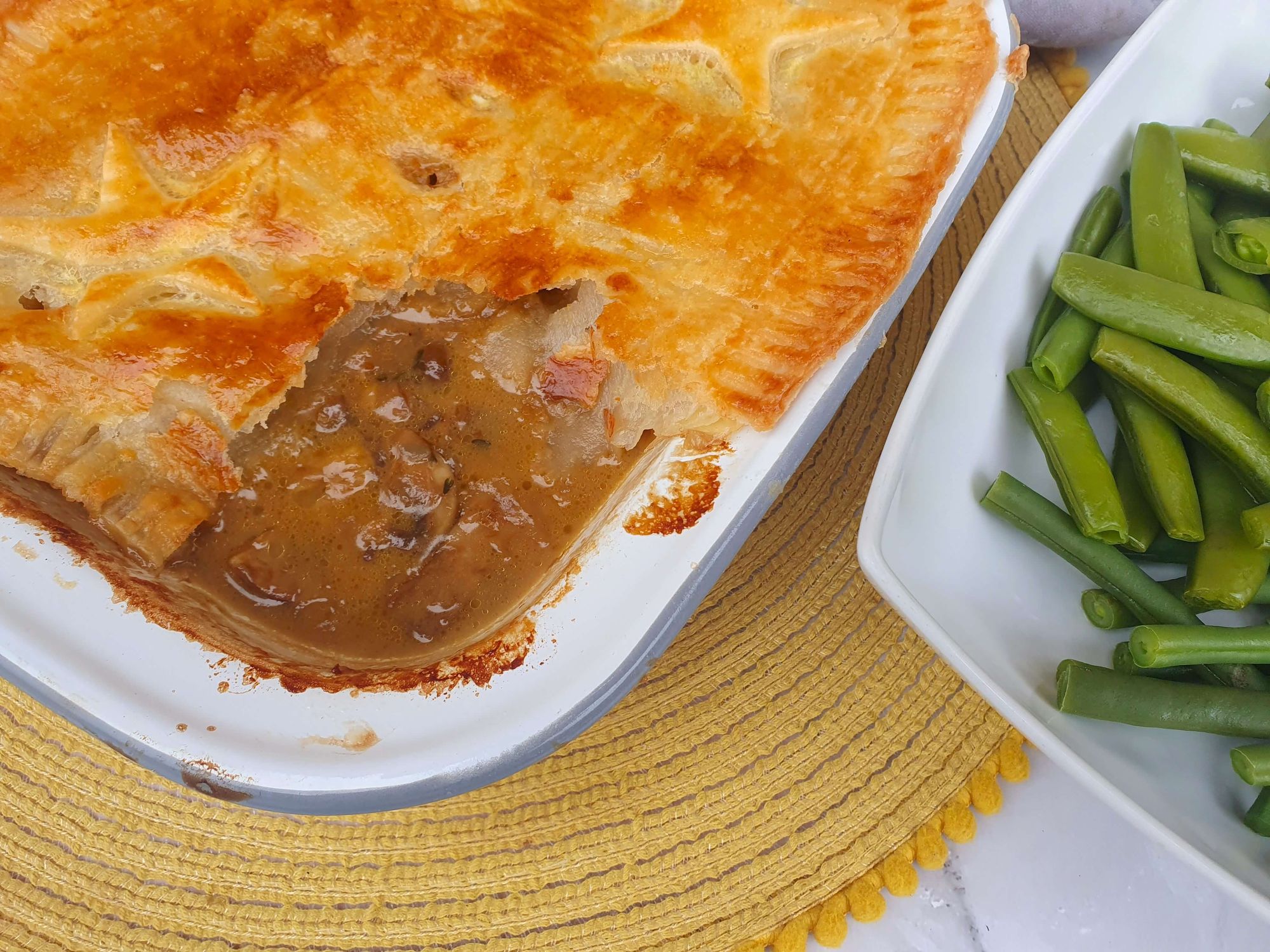 Mushroom & Chestnut Pie • Little Gannets